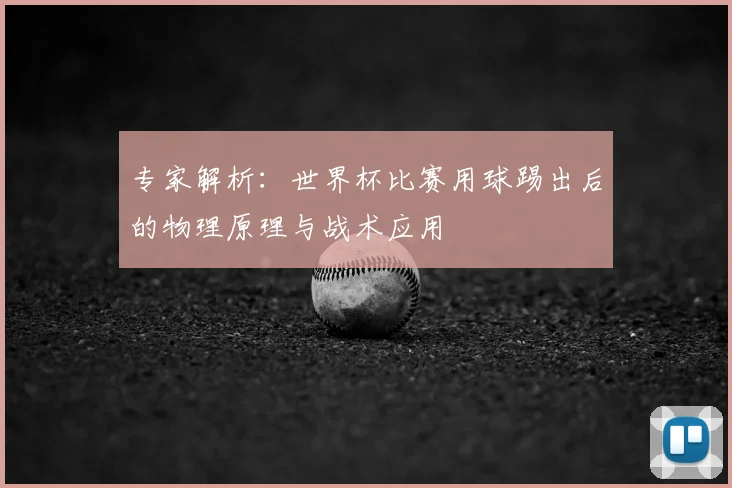 专家解析:世界杯比赛用球踢出后的物理原理与战术应用