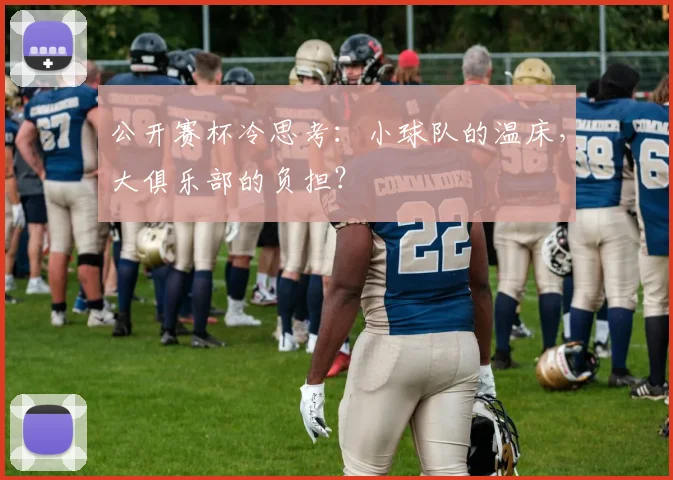 公开赛杯冷思考：小球队的温床，大俱乐部的负担？